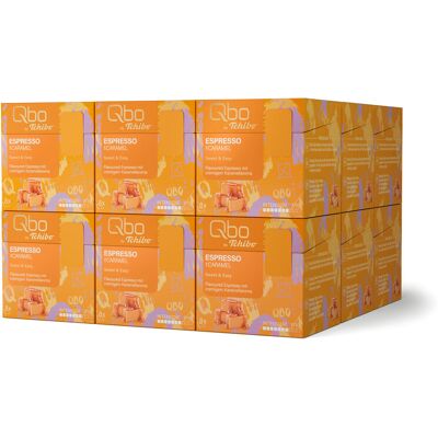 Qbo Flavoured Espresso Caramel - 144 Kapseln - Intensität: 7/10 Qbo https://www.tchibo.at/products/229305522871/qbo-flavoured-espresso-caramel?article_id=114658621536 Qbo Flavoured Espresso Caramel - 144 Kapseln - Intensität: 7/10 Qbo https://www.tchibo.at/products/229305522871/qbo-flavoured-espresso-caramel?article_id=114658621536