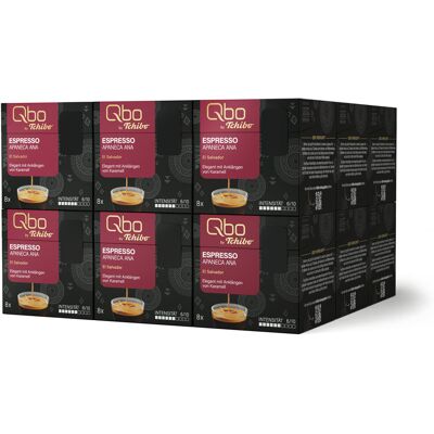 Qbo Espresso Apaneca ANA - 144 Kapseln - Intensität: 6/10 Qbo https://www.tchibo.at/products/211576647883/qbo-espresso-apaneca-ana?article_id=180895377262 Qbo Espresso Apaneca ANA - 144 Kapseln - Intensität: 6/10 Qbo https://www.tchibo.at/products/211576647883/qbo-espresso-apaneca-ana?article_id=180895377262