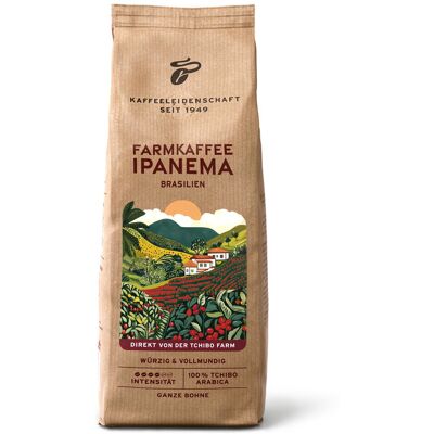 Tchibo - Farmkaffee Ipanema - 500 g Ganze Bohne - Intensität: 4/6 Coffee https://www.tchibo.at/products/264355776711/farmkaffee-ipanema?article_id=173722019863 Tchibo - Farmkaffee Ipanema - 500 g Ganze Bohne - Intensität: 4/6 Coffee https://www.tchibo.at/products/264355776711/farmkaffee-ipanema?article_id=173722019863