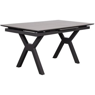 deVries Ausziehtisch 160/210 - anthrazit - Aluminium / Edelstahl - 160x77x90cm deVries Ausziehtisch 160/210 - anthrazit - Aluminium / Edelstahl - 160x77x90cm