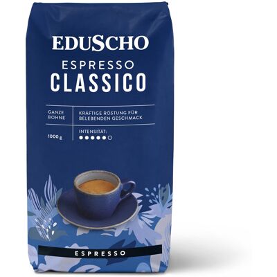 Eduscho Espresso Classico - 1kg Ganze Bohne - Intensität: 5/6 Coffee https://www.tchibo.at/products/247219849863/eduscho-espresso-classico?article_id=137025790929 Eduscho Espresso Classico - 1kg Ganze Bohne - Intensität: 5/6 Coffee https://www.tchibo.at/products/247219849863/eduscho-espresso-classico?article_id=137025790929