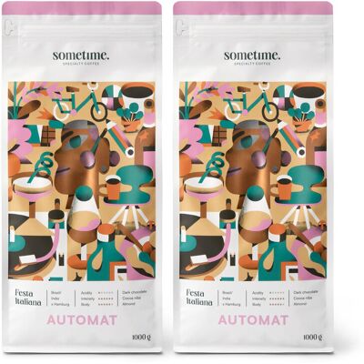 sometime - Festa Italiana Caffè Crema - 2 x 1 kg Ganze Bohne - Intensität: 6/6 roasted https://www.tchibo.at/products/239434531551/sometime-festa-italiana-caffe-crema?article_id=130886170015 sometime - Festa Italiana Caffè Crema - 2 x 1 kg Ganze Bohne - Intensität: 6/6 roasted https://www.tchibo.at/products/239434531551/sometime-festa-italiana-caffe-crema?article_id=130886170015