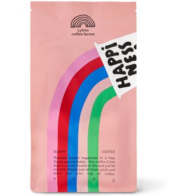 Lykke Happiness 500g - Kaffee Bohnen, Bio Kaffee Lykke Happiness 500g - Kaffee Bohnen, Bio Kaffee