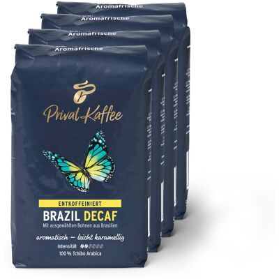 Tchibo - Privat Kaffee Brazil Decaf - 4 x 500g Ganze Bohne - Intensität: 2/6 Coffee https://www.tchibo.at/products/290919597313/privat-kaffee-brazil-decaf-500g-ganze-bohne?article_id=105769264585 Tchibo - Privat Kaffee Brazil Decaf - 4 x 500g Ganze Bohne - Intensität: 2/6 Coffee https://www.tchibo.at/products/290919597313/privat-kaffee-brazil-decaf-500g-ganze-bohne?article_id=105769264585