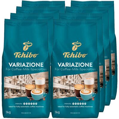 Tchibo Variazione - 8x 1 kg Ganze Bohne - Intensität: 6/6 Coffee https://www.tchibo.at/products/279641687049/tchibo-variazione?article_id=199009511681 Tchibo Variazione - 8x 1 kg Ganze Bohne - Intensität: 6/6 Coffee https://www.tchibo.at/products/279641687049/tchibo-variazione?article_id=199009511681