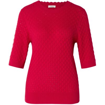 Kurzarmpullover mit Ajour-Muster - Damen - Gr. XL - rot rot Nonfood https://www.tchibo.at/products/185278910727/kurzarmpullover-mit-ajour-muster?article_id=146047957295 Kurzarmpullover mit Ajour-Muster - Damen - Gr. XL - rot rot Nonfood https://www.tchibo.at/products/185278910727/kurzarmpullover-mit-ajour-muster?article_id=146047957295