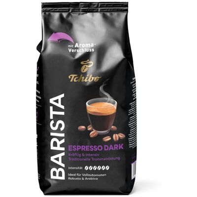 Tchibo - Barista Espresso Dark - 1 kg Ganze Bohne - Intensität: 6/6 Coffee https://www.tchibo.at/products/250835533400/barista-espresso-dark?article_id=166308193301 Tchibo - Barista Espresso Dark - 1 kg Ganze Bohne - Intensität: 6/6 Coffee https://www.tchibo.at/products/250835533400/barista-espresso-dark?article_id=166308193301