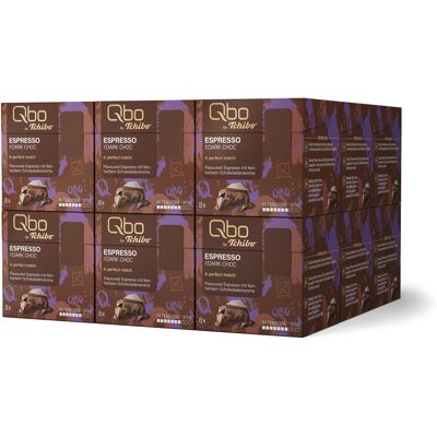 Qbo Flavoured Espresso Dark Choc - 144 Kapseln - Intensität: 7/10 Qbo https://www.tchibo.at/products/201653163972/qbo-flavoured-espresso-dark-choc?article_id=110907149950 Qbo Flavoured Espresso Dark Choc - 144 Kapseln - Intensität: 7/10 Qbo https://www.tchibo.at/products/201653163972/qbo-flavoured-espresso-dark-choc?article_id=110907149950