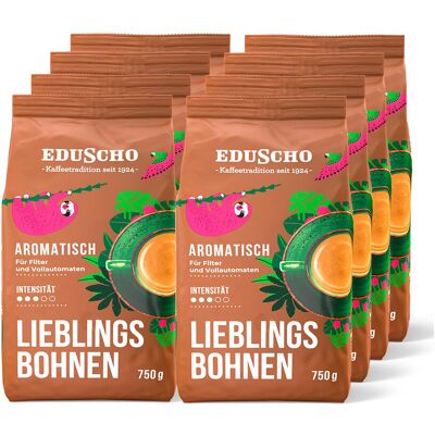 Eduscho - Lieblingsbohnen Aromatisch - Ganze Bohne - Coffee beans Eduscho - Lieblingsbohnen Aromatisch - Ganze Bohne - Coffee beans