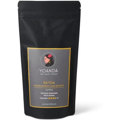 Yoanda - Sayda Filterkaffee - 250 g Ganze Bohne - Intensität: 4/6 roasted https://www.tchibo.at/products/206993296146/yoanda-sayda-filterkaffee?article_id=137366647710 Yoanda - Sayda Filterkaffee - 250 g Ganze Bohne - Intensität: 4/6 roasted https://www.tchibo.at/products/206993296146/yoanda-sayda-filterkaffee?article_id=137366647710