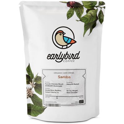 Tchibo - earlybird - Samba Caffè Crema Bio - 250 g Ganze Bohne - Intensität: 3/6 roasted https://www.tchibo.at/products/248768794349/earlybird-samba-caffe-crema-bio?article_id=100913857744 Tchibo - earlybird - Samba Caffè Crema Bio - 250 g Ganze Bohne - Intensität: 3/6 roasted https://www.tchibo.at/products/248768794349/earlybird-samba-caffe-crema-bio?article_id=100913857744