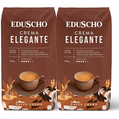 Eduscho Crema Elegante – 2x 1kg Ganze Bohne - Intensität: 4/6 Coffee https://www.tchibo.at/products/219993922205/eduscho-crema-elegante?article_id=119419475503 Eduscho Crema Elegante – 2x 1kg Ganze Bohne - Intensität: 4/6 Coffee https://www.tchibo.at/products/219993922205/eduscho-crema-elegante?article_id=119419475503