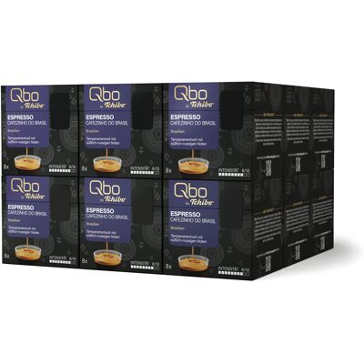 Qbo Espresso Cafezinho DO Brasil - 144 Kapseln - Intensität: 8/10 Qbo https://www.tchibo.at/products/256093130928/qbo-espresso-cafezinho-do-brasil?article_id=195901263606 Qbo Espresso Cafezinho DO Brasil - 144 Kapseln - Intensität: 8/10 Qbo https://www.tchibo.at/products/256093130928/qbo-espresso-cafezinho-do-brasil?article_id=195901263606