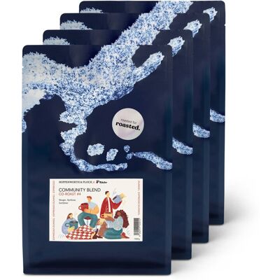 Hoppenworth & Ploch x roasted. - Community Blend Co-Roast #4 Espresso - 4 x 1 kg Ganze Bohne - Intensität: 4/6 roasted https://www.tchibo.at/products/290349228661/hoppenworth-ploch-x-roasted-community-blend-co-roast-4-espresso?article_id=127134698429 Hoppenworth & Ploch x roasted. - Community Blend Co-Roast #4 Espresso - 4 x 1 kg Ganze Bohne - Intensität: 4/6 roasted https://www.tchibo.at/products/290349228661/hoppenworth-ploch-x-roasted-community-blend-co-roast-4-espresso?article_id=127134698429