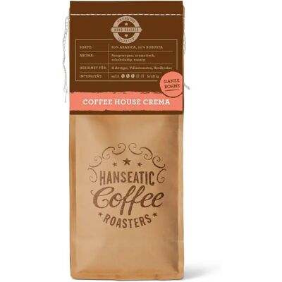 Hanseatic Coffee Crema - 1kg Ganze Bohne - Mittel Röstung - Kaffee Hanseatic Coffee Crema - 1kg Ganze Bohne - Mittel Röstung - Kaffee