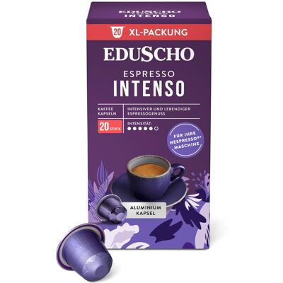 Eduscho Espresso Intenso - 20 Kapseln - Intensität: 5/6 Coffee https://www.tchibo.at/products/237472004785/eduscho-espresso-intenso-100-kapseln?article_id=177117844350 Eduscho Espresso Intenso - 20 Kapseln - Intensität: 5/6 Coffee https://www.tchibo.at/products/237472004785/eduscho-espresso-intenso-100-kapseln?article_id=177117844350