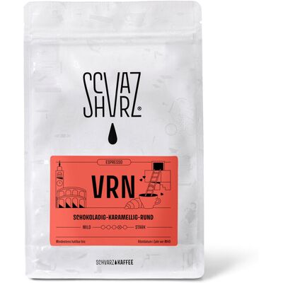Schvarz - VRN Espresso - 350 g Ganze Bohne - Intensität: 4/6 roasted https://www.tchibo.at/products/257386980435/schvarz-vrn-espresso?article_id=124128966055 Schvarz - VRN Espresso - 350 g Ganze Bohne - Intensität: 4/6 roasted https://www.tchibo.at/products/257386980435/schvarz-vrn-espresso?article_id=124128966055