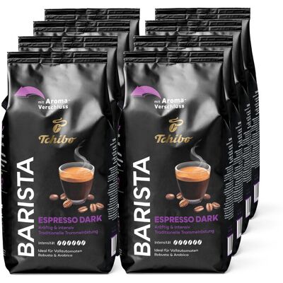 Tchibo - Barista Espresso Dark - 8 x 1 kg Ganze Bohne - Intensität: 6/6 Coffee https://www.tchibo.at/products/250835533400/barista-espresso-dark?article_id=168183929094 Tchibo - Barista Espresso Dark - 8 x 1 kg Ganze Bohne - Intensität: 6/6 Coffee https://www.tchibo.at/products/250835533400/barista-espresso-dark?article_id=168183929094