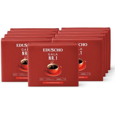 Eduscho Gala Nr. 1 - 250gx2x9 Gemahlen - Intensität: 4/6 Coffee https://www.tchibo.at/products/254485840412/eduscho-gala-nr-1-500g-ganze-bohne?article_id=125597926241 Eduscho Gala Nr. 1 - 250gx2x9 Gemahlen - Intensität: 4/6 Coffee https://www.tchibo.at/products/254485840412/eduscho-gala-nr-1-500g-ganze-bohne?article_id=125597926241
