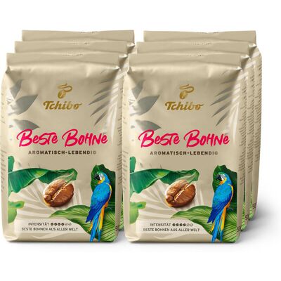 Tchibo - Beste Bohne - 6x500 g - Ganze Bohne - Kaffeebohnen Tchibo - Beste Bohne - 6x500 g - Ganze Bohne - Kaffeebohnen