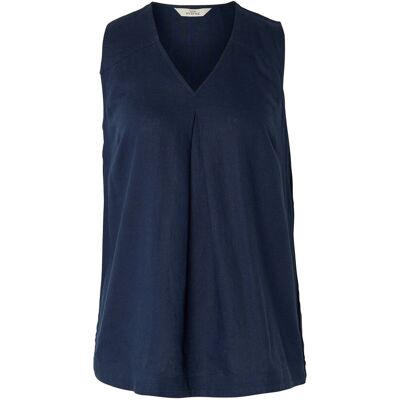 Tchibo - Ärmellose Leinenbluse - Damen - Gr. 46 - dunkelblau dunkelblau Nonfood https://www.tchibo.at/products/164004821096/aermellose-leinenbluse?article_id=147758858959 Tchibo - Ärmellose Leinenbluse - Damen - Gr. 46 - dunkelblau dunkelblau Nonfood https://www.tchibo.at/products/164004821096/aermellose-leinenbluse?article_id=147758858959