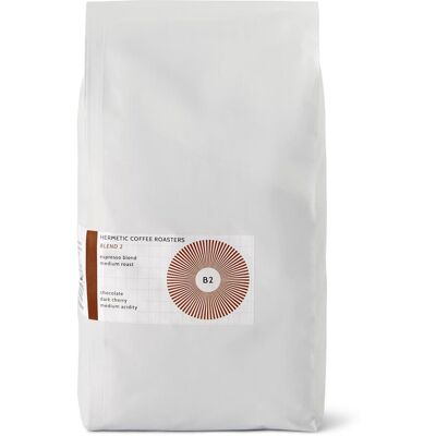 Hermetic - B2 Espresso - 1 kg - Ganze Bohne - Coffee Beans Hermetic - B2 Espresso - 1 kg - Ganze Bohne - Coffee Beans