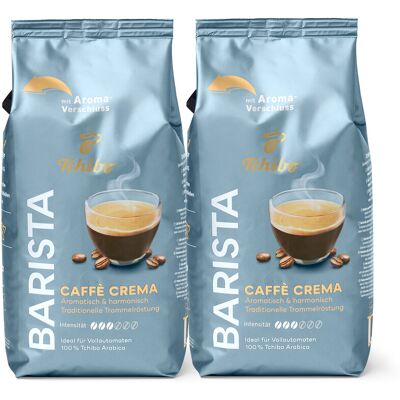Tchibo - Barista Caffè Crema - 2 x 1 kg Ganze Bohne - Intensität: 3/6 Coffee https://www.tchibo.at/products/233722167222/barista-caffe-crema?article_id=154023011863 Tchibo - Barista Caffè Crema - 2 x 1 kg Ganze Bohne - Intensität: 3/6 Coffee https://www.tchibo.at/products/233722167222/barista-caffe-crema?article_id=154023011863