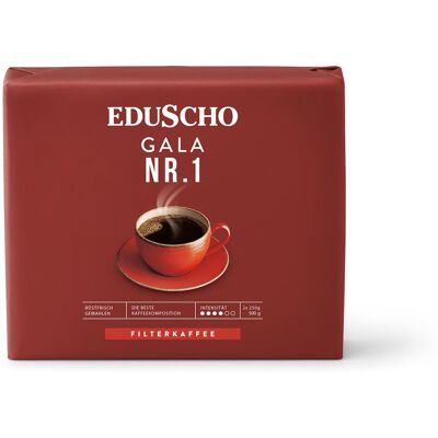 Eduscho Gala Nr. 1 - 250gx2 Gemahlen - Intensität: 4/6 Coffee https://www.tchibo.at/products/254485840412/eduscho-gala-nr-1-500g-ganze-bohne?article_id=151309135845 Eduscho Gala Nr. 1 - 250gx2 Gemahlen - Intensität: 4/6 Coffee https://www.tchibo.at/products/254485840412/eduscho-gala-nr-1-500g-ganze-bohne?article_id=151309135845