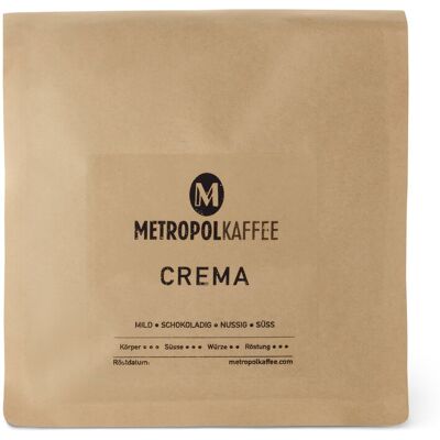 METROPOL KAFFEE - Crema - 500 g - Ganze Bohne - Kaffeebohnen METROPOL KAFFEE - Crema - 500 g - Ganze Bohne - Kaffeebohnen