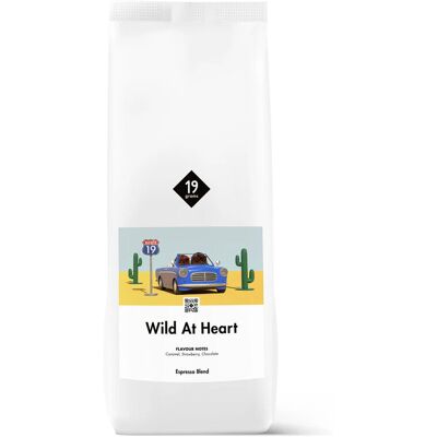19grams Wild at Heart Espresso - 1 kg Ganze Bohne - Intensität: 4/6 19grams Wild at Heart Espresso - 1 kg Ganze Bohne - Intensität: 4/6