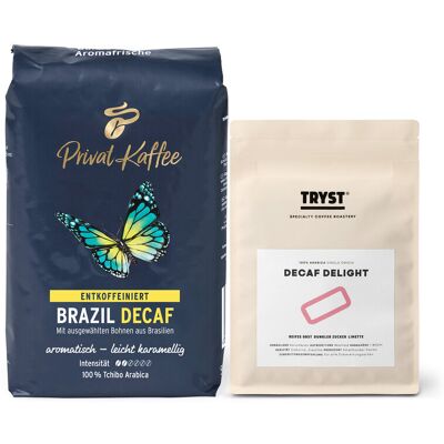 Tchibo - Entkoffeiniertes Probierpaket "Double Decaf" - 1x 250 g Ganze Bohne, 1x 500 g Ganze Bohne Coffee https://www.tchibo.at/products/273315762438/tchibo-x-roasted-double-decaf-set?article_id=140264848980 Tchibo - Entkoffeiniertes Probierpaket "Double Decaf" - 1x 250 g Ganze Bohne, 1x 500 g Ganze Bohne Coffee https://www.tchibo.at/products/273315762438/tchibo-x-roasted-double-decaf-set?article_id=140264848980