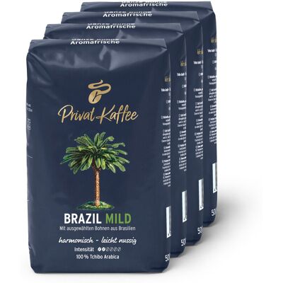 Tchibo - Privat Kaffee Brazil Mild - 4x 500g Ganze Bohne - Intensität: 2/6 Coffee https://www.tchibo.at/products/223061610220/privat-kaffee-brazil-mild-500g-ganze-bohne?article_id=102017792999 Tchibo - Privat Kaffee Brazil Mild - 4x 500g Ganze Bohne - Intensität: 2/6 Coffee https://www.tchibo.at/products/223061610220/privat-kaffee-brazil-mild-500g-ganze-bohne?article_id=102017792999