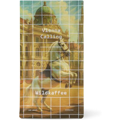 Wildkaffee - Vienna Calling Espresso - 350 g - Ganze Bohne - Kaffee Wildkaffee - Vienna Calling Espresso - 350 g - Ganze Bohne - Kaffee