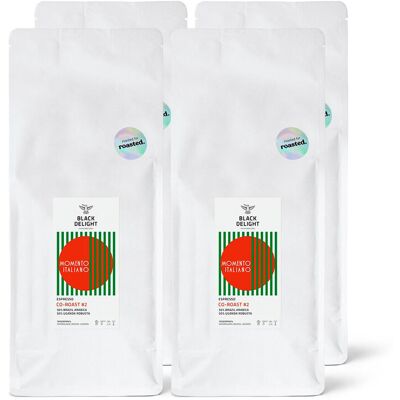 Black Delight - Co-Roast #2 Espresso - Kaffeebohnen Black Delight - Co-Roast #2 Espresso - Kaffeebohnen