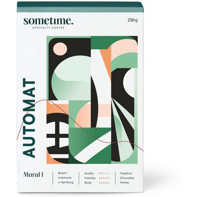 sometime - Mural 1 Caffè Crema - 250 g Ganze Bohne - Intensität: 3/6 roasted https://www.tchibo.at/products/275328785155/sometime-mural-1-caffe-crema?article_id=184587079364 sometime - Mural 1 Caffè Crema - 250 g Ganze Bohne - Intensität: 3/6 roasted https://www.tchibo.at/products/275328785155/sometime-mural-1-caffe-crema?article_id=184587079364