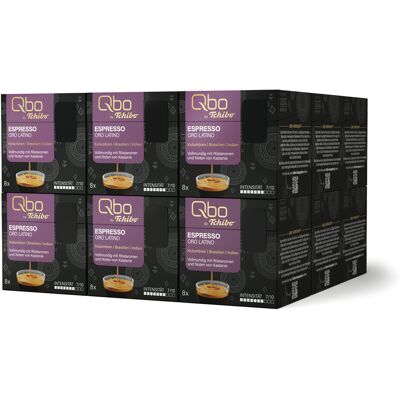 Qbo Espresso ORO Latino - 144 Kapseln - Intensität: 7/10 Qbo https://www.tchibo.at/products/204264167751/qbo-espresso-oro-tolima?article_id=188398320434 Qbo Espresso ORO Latino - 144 Kapseln - Intensität: 7/10 Qbo https://www.tchibo.at/products/204264167751/qbo-espresso-oro-tolima?article_id=188398320434