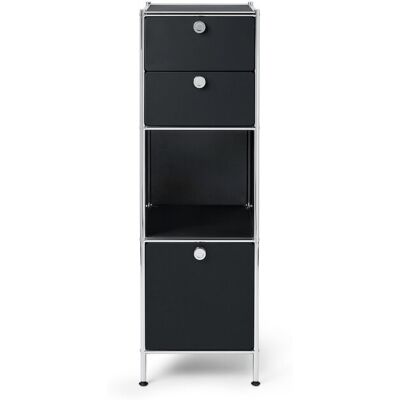 Tchibo - Schmale Kommode Metall »Cn3« mit zwei Schubladen und 1 Klappenfach - 40x40x127cm - schwarz - Stahl / Aluminium / Kunststoff schwarz Nonfood https://www.tchibo.at/products/133907226148/schmale-kommode-metall-cn3-mit-zwei-schubladen-und-1-klappenfa Tchibo - Schmale Kommode Metall »Cn3« mit zwei Schubladen und 1 Klappenfach - 40x40x127cm - schwarz - Stahl / Aluminium / Kunststoff schwarz Nonfood https://www.tchibo.at/products/133907226148/schmale-kommode-metall-cn3-mit-zwei-schubladen-und-1-klappenfa