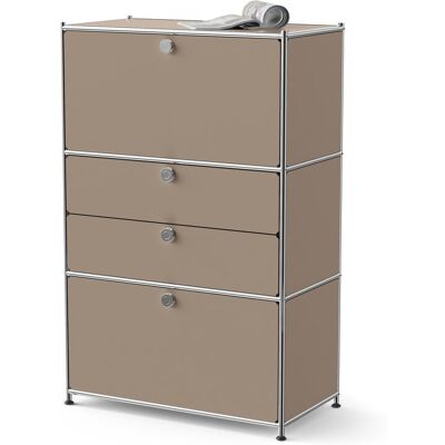 Tchibo - Kommode Metall »Cn3« mit 2 Klappenfächern und 2 Schubladen - 77x40x120,3cm - taupe - Stahl / Aluminium / Kunststoff taupe Nonfood https://www.tchibo.at/products/132057819222/kommode-metall-cn3-mit-2-klappenfaechern-und-2-schubladen?article_id=150 Tchibo - Kommode Metall »Cn3« mit 2 Klappenfächern und 2 Schubladen - 77x40x120,3cm - taupe - Stahl / Aluminium / Kunststoff taupe Nonfood https://www.tchibo.at/products/132057819222/kommode-metall-cn3-mit-2-klappenfaechern-und-2-schubladen?article_id=150