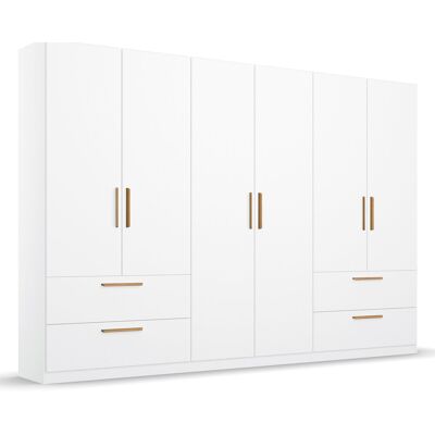Rauch - Skandi - Braun - 6-türig - Wardrobe Rauch - Skandi - Braun - 6-türig - Wardrobe