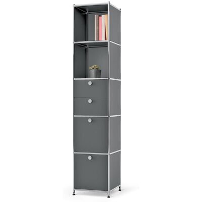 Tchibo - Regal Metall »Cn3« mit 2 Klappenfächern und 2 Schubladen - 40x40x195cm - chrom - Stahl / Stahl / Aluminium chrom Nonfood https://www.tchibo.at/products/149041512644/regal-metall-cn3-mit-2-klappenfaechern-und-2-schubladen?article_id=168474159316 Tchibo - Regal Metall »Cn3« mit 2 Klappenfächern und 2 Schubladen - 40x40x195cm - chrom - Stahl / Stahl / Aluminium chrom Nonfood https://www.tchibo.at/products/149041512644/regal-metall-cn3-mit-2-klappenfaechern-und-2-schubladen?article_id=168474159316