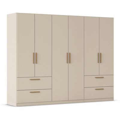 Rauch Drehtürenschrank "Skandi" 6-türig mit vier Schubladen - 271x54x210cm - beige - beige Nonfood https://www.tchibo.at/products/108183830143/rauch-drehtuerenschrank-skandi?article_id=142623522538 Rauch Drehtürenschrank "Skandi" 6-türig mit vier Schubladen - 271x54x210cm - beige - beige Nonfood https://www.tchibo.at/products/108183830143/rauch-drehtuerenschrank-skandi?article_id=142623522538