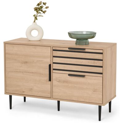 Tchibo - Sideboard »Baaken« mit 2 Schubladen und Tür - 114,3x35,1x51,4cm - schwarz - Holz / Aluminium / Buchenholz schwarz Nonfood https://www.tchibo.at/products/195534120585/sideboard-baaken-mit-2-schubladen-und-tuer?article_id=162239248672 Tchibo - Sideboard »Baaken« mit 2 Schubladen und Tür - 114,3x35,1x51,4cm - schwarz - Holz / Aluminium / Buchenholz schwarz Nonfood https://www.tchibo.at/products/195534120585/sideboard-baaken-mit-2-schubladen-und-tuer?article_id=162239248672