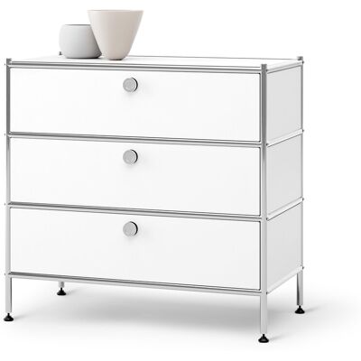Tchibo - Kommode Metall »Cn3« mit 3 Schubladen - 77x40x73,5cm - chrom - Stahl / Aluminium / Kunststoff chrom Nonfood https://www.tchibo.at/products/133648635699/kommode-metall-cn3-mit-3-schubladen?article_id=135002852486 Tchibo - Kommode Metall »Cn3« mit 3 Schubladen - 77x40x73,5cm - chrom - Stahl / Aluminium / Kunststoff chrom Nonfood https://www.tchibo.at/products/133648635699/kommode-metall-cn3-mit-3-schubladen?article_id=135002852486