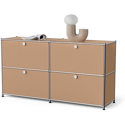 Tchibo - Metall-Sideboard »Cn3« mit 4 Klappenfächern - 152x40x82,5cm - braun - Stahl / Aluminium / Kunststoff braun Nonfood https://www.tchibo.at/products/155061746503/metall-sideboard-cn3-mit-4-klappenfaechern?article_id=164107337633 Tchibo - Metall-Sideboard »Cn3« mit 4 Klappenfächern - 152x40x82,5cm - braun - Stahl / Aluminium / Kunststoff braun Nonfood https://www.tchibo.at/products/155061746503/metall-sideboard-cn3-mit-4-klappenfaechern?article_id=164107337633