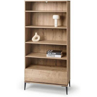 Tchibo - Regal »Reet« mit Lamellenoptik - 80,2x37x165cm - schwarz - Holz / Stahl schwarz Nonfood https://www.tchibo.at/products/195558256343/regal-reet-mit-lamellenoptik?article_id=140714815443 Tchibo - Regal »Reet« mit Lamellenoptik - 80,2x37x165cm - schwarz - Holz / Stahl schwarz Nonfood https://www.tchibo.at/products/195558256343/regal-reet-mit-lamellenoptik?article_id=140714815443