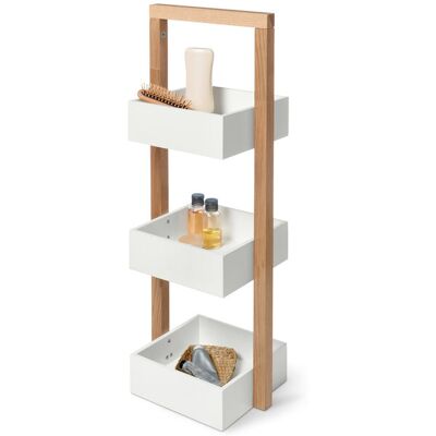 Tchibo Kompaktes Holzregal mit 3 Boxen - Regal Tchibo Kompaktes Holzregal mit 3 Boxen - Regal