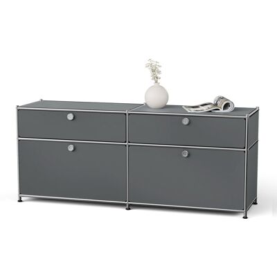 Tchibo - Sideboard Metall »Cn3« mit 2 Klappenfächern und 2 Schubladen - 152x40x64,5cm - chrom - Stahl / Aluminium / Kunststoff chrom Nonfood https://www.tchibo.at/products/164836214424/sideboard-metall-cn3-mit-2-klappenfaechern-und-2-schubladen?article_id Tchibo - Sideboard Metall »Cn3« mit 2 Klappenfächern und 2 Schubladen - 152x40x64,5cm - chrom - Stahl / Aluminium / Kunststoff chrom Nonfood https://www.tchibo.at/products/164836214424/sideboard-metall-cn3-mit-2-klappenfaechern-und-2-schubladen?article_id