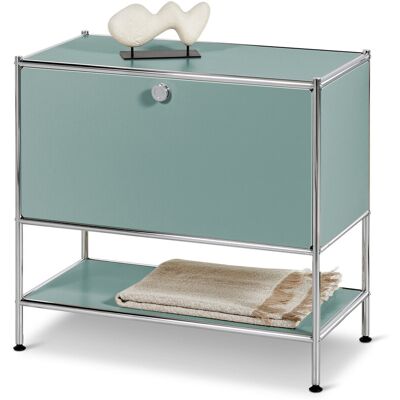 Tchibo - Sideboard Metall »Cn3« mit 1 Klappenfach - 77,5x40x71,5cm - chrom - Stahl / Aluminium / Kunststoff chrom Nonfood https://www.tchibo.at/products/186623002863/sideboard-metall-cn3-mit-1-klappenfach?article_id=132350955123 Tchibo - Sideboard Metall »Cn3« mit 1 Klappenfach - 77,5x40x71,5cm - chrom - Stahl / Aluminium / Kunststoff chrom Nonfood https://www.tchibo.at/products/186623002863/sideboard-metall-cn3-mit-1-klappenfach?article_id=132350955123