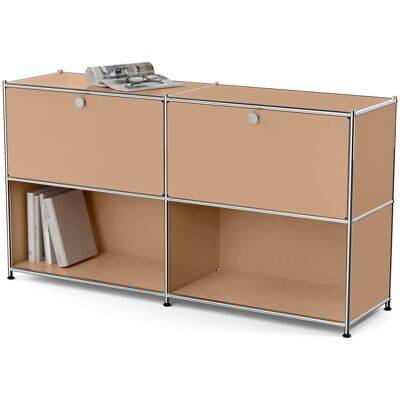 Tchibo - Metall-Sideboard »Cn3« mit 2 versetzbaren Klappenfächern - 152x40x82,5cm - braun - Stahl / Aluminium / Kunststoff braun Nonfood https://www.tchibo.at/products/172868339721/metall-sideboard-cn3-mit-2-versetzbaren-klappenfaechern?article_id=1716102 Tchibo - Metall-Sideboard »Cn3« mit 2 versetzbaren Klappenfächern - 152x40x82,5cm - braun - Stahl / Aluminium / Kunststoff braun Nonfood https://www.tchibo.at/products/172868339721/metall-sideboard-cn3-mit-2-versetzbaren-klappenfaechern?article_id=1716102
