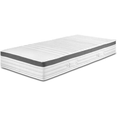 Badenia Bettcomfort - Badenia-7-Zonen-Tonnentaschen-Federkernmatratze - Weiß - 80 x 200 cm - mattress Badenia Bettcomfort - Badenia-7-Zonen-Tonnentaschen-Federkernmatratze - Weiß - 80 x 200 cm - mattress